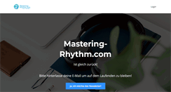 Desktop Screenshot of mastering-rhythm.com